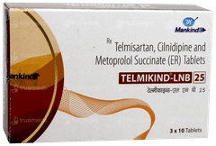Telmikind Lnb 25 Tablet 10 Telmikind Lnb 25 Tablet 10